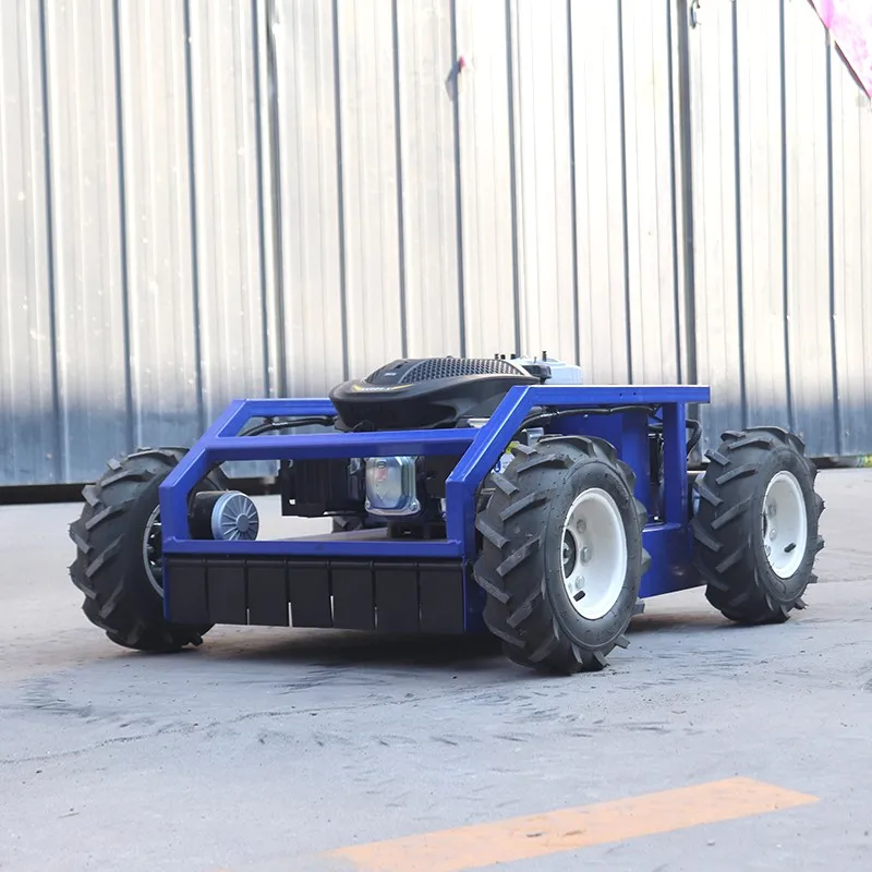 

China Self-electric Continuous Work Off-road All-terrain Mower Human Control Mower Electric Remote Control