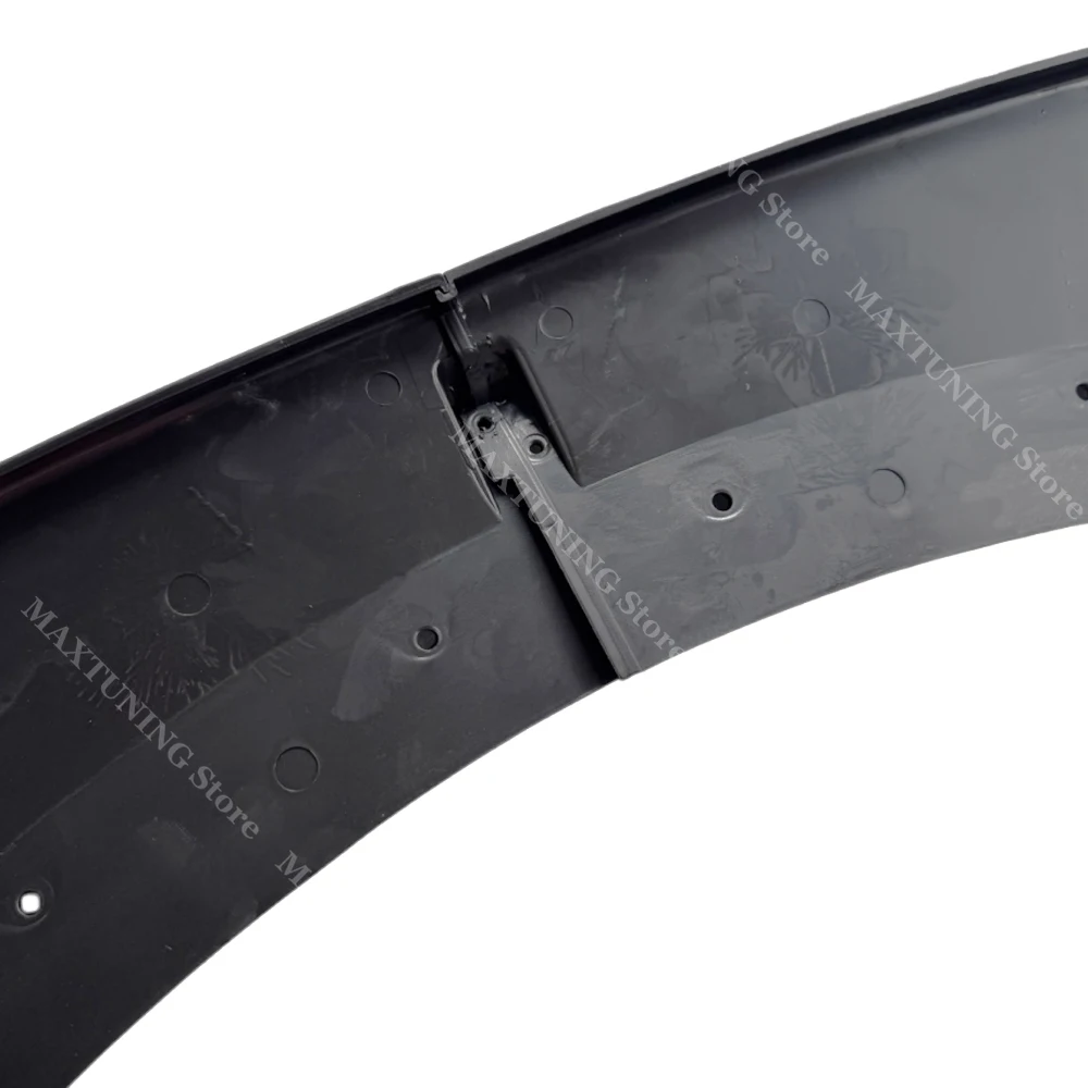 المصد الأمامي الفاصل لسيارات BMW 3 Series E90 E92 E93 M3 2007-2013 2 قطعة ملمع أسود سبويلر الناشر الشفاه التحديثية طقم الجسم ضبط