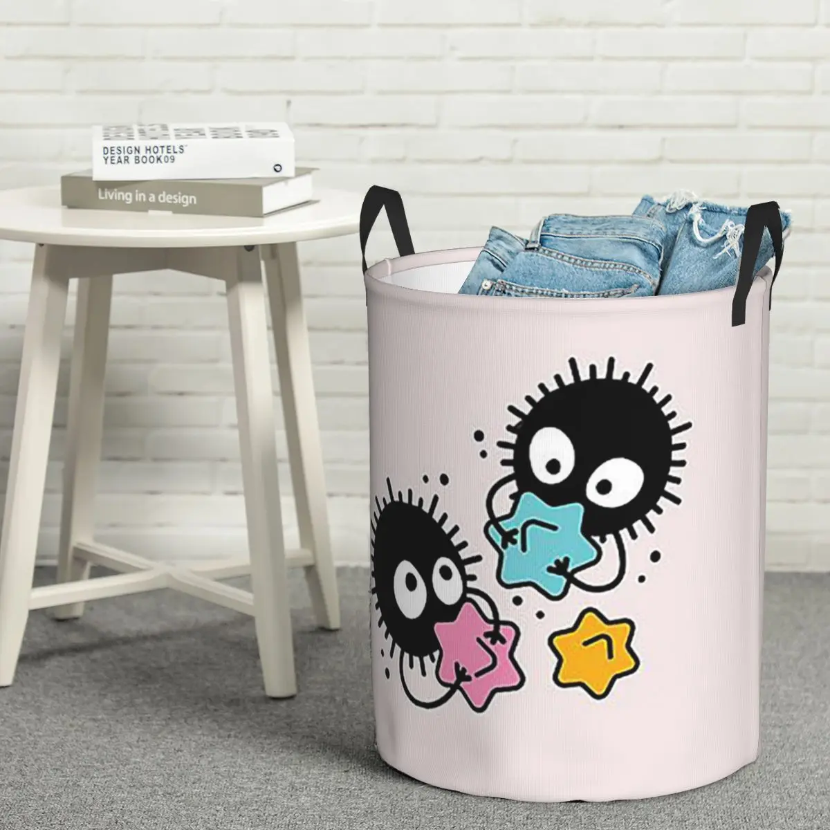 

Laundry Collector Soot S-Studio-S G-Ghibli-S Foldable Laundry Basket Home Organizer Baby Washing Basket Home Organizer