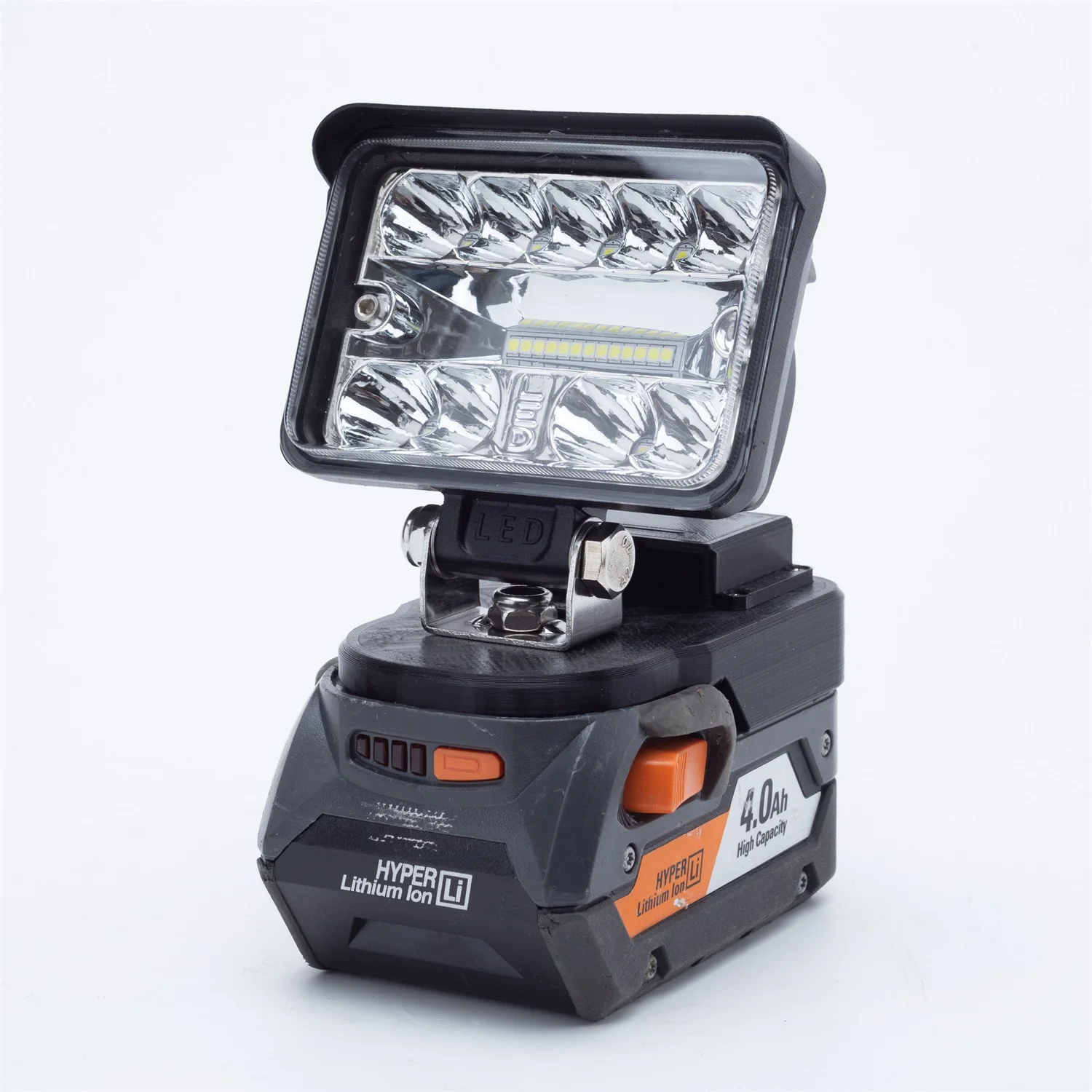 Imagem -06 - Luz de Trabalho Led sem Fio para Bateria de Lítio Ridgid Aeg 18v com Luz de Acampamento Interna e Externa Portátil Usb sem Bateria