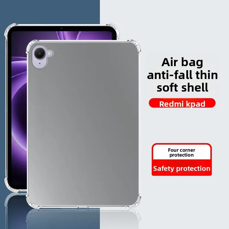 

for Xiaomi Redmi K Pad 8.8 Inch 2025 Case Redmi KPad Transparent Soft Silicone TPU Protection Shockproof Capa Fundas Shell