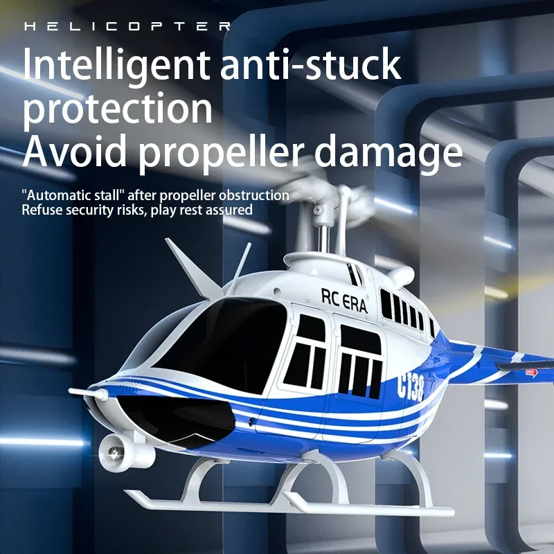 RC ERA C138 1:36 ラジコン シミュレーション RC ベル206 ヘリコプター 高度維持 2.4g 純正 6軸ジャイロ
