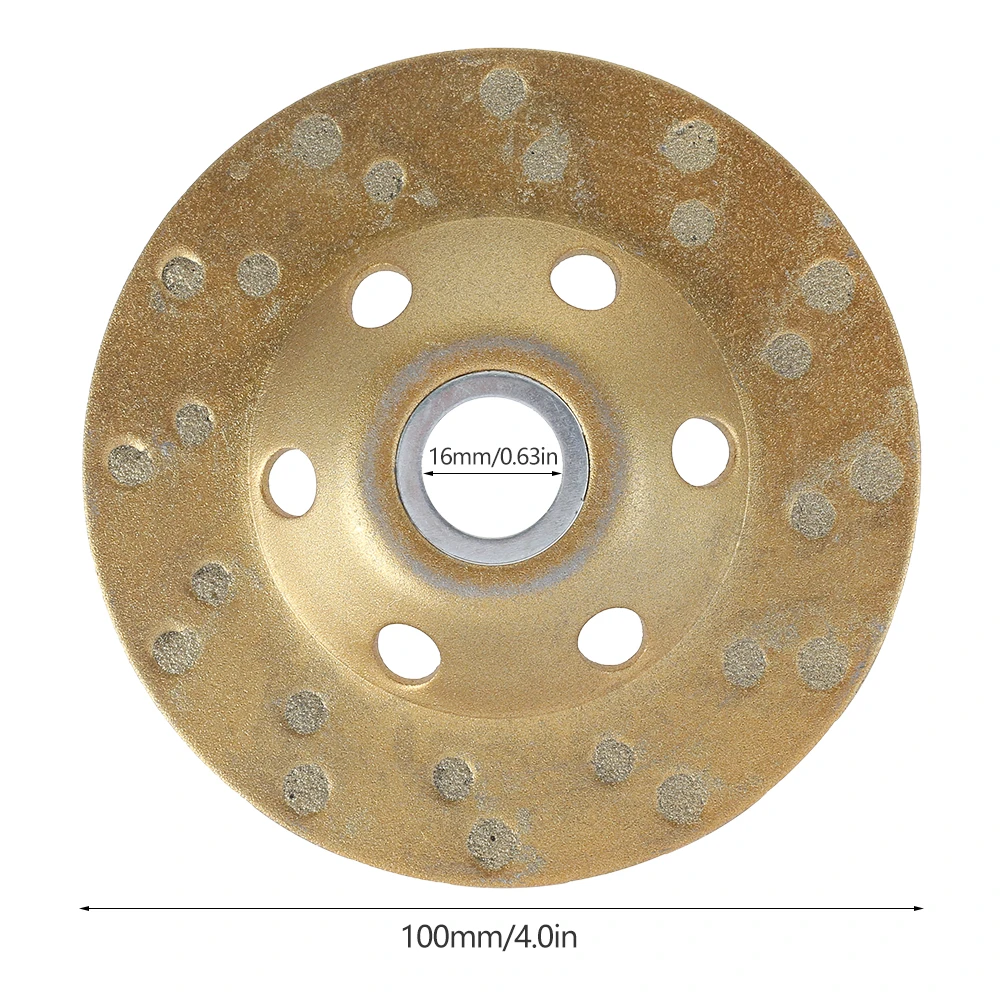 Diamond Grinding Wheel HHS Disc Bowl Shape Grinding Cup Stone Concrete Cutting Disc Grinding Wheel Disc Professional Power Tools