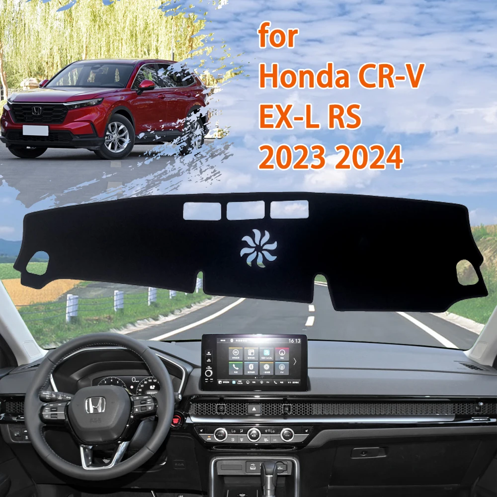 

Car Dashboard Cover for Honda CR-V CRV CR V EX-L RS VI 6 2023 2024 Dashmat Accessories Sunshade Carpet Avoid Light Sunshield Mat