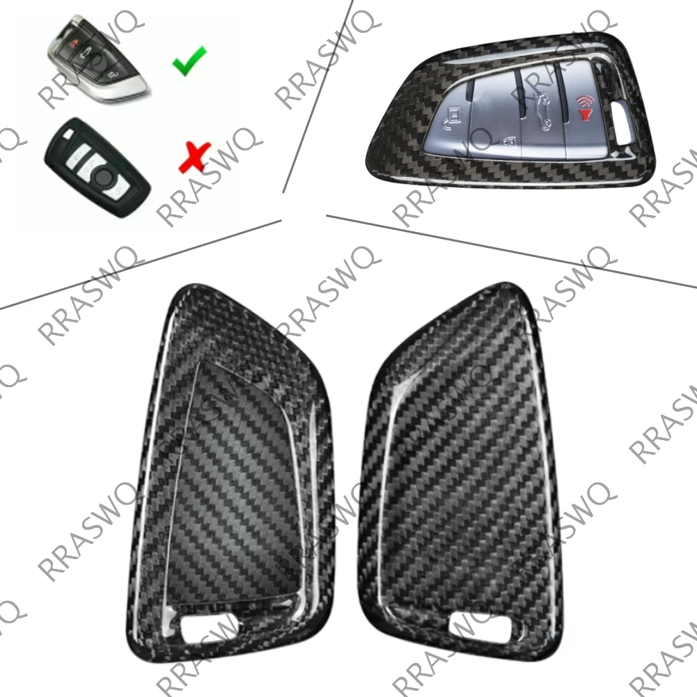 bmw-x1-f48-x5-f15-x6-f165-f45-g11-g12-g30-xシリーズ-カーボンファイバー製-車のリモートキーシェルカバー-ハウジング交換用