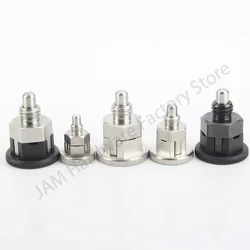 MJ213 Carbon/Stainless Steel Fastener Mini Index Plungers Self-Locking Locating Dowel Compacted Indexing Plungers