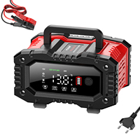 12V/24V LiFePO4 Lead Acid AGM Smart Automatic Battery ,Trickle Charger Automotive,Portable Car Battery Charger