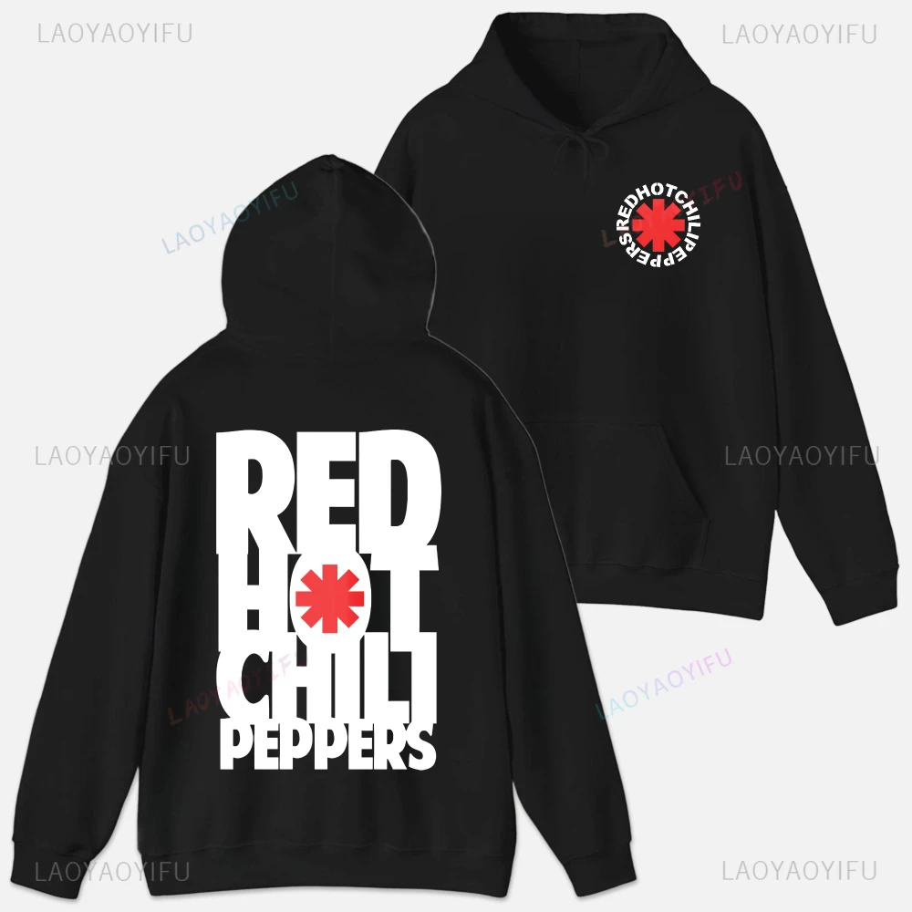 

Red Hot Chili Pepper Clothes Tops Men Long Sleeve Graphic Sweatshirt Quality Clothing Autumn Streetwear Custom Hoodie Printed