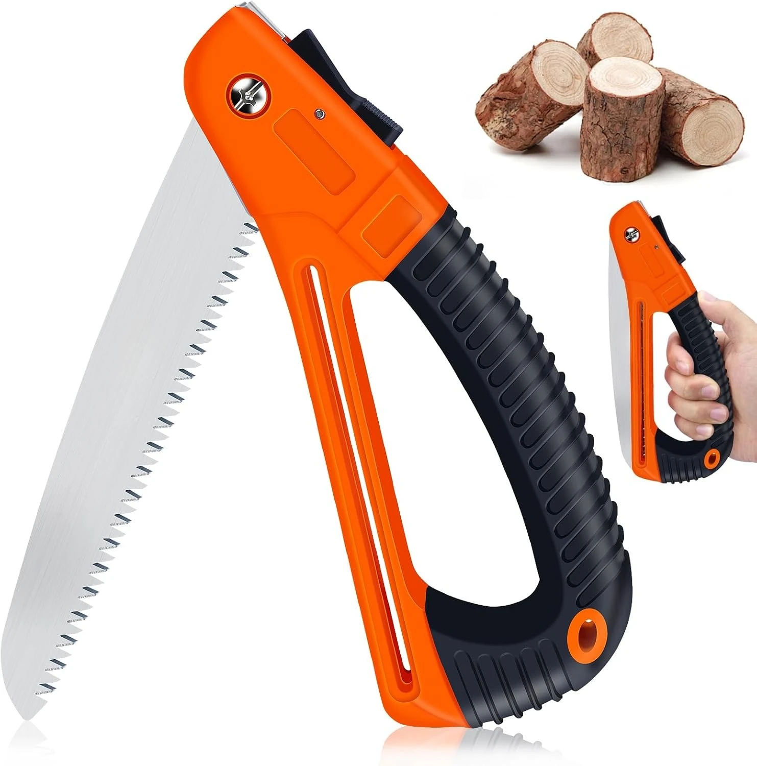 

Portable Mini Folding Hand Saw Pruning Woodworking Tool for Home Garden Tree Cutting Camping Outdoor Manual Use