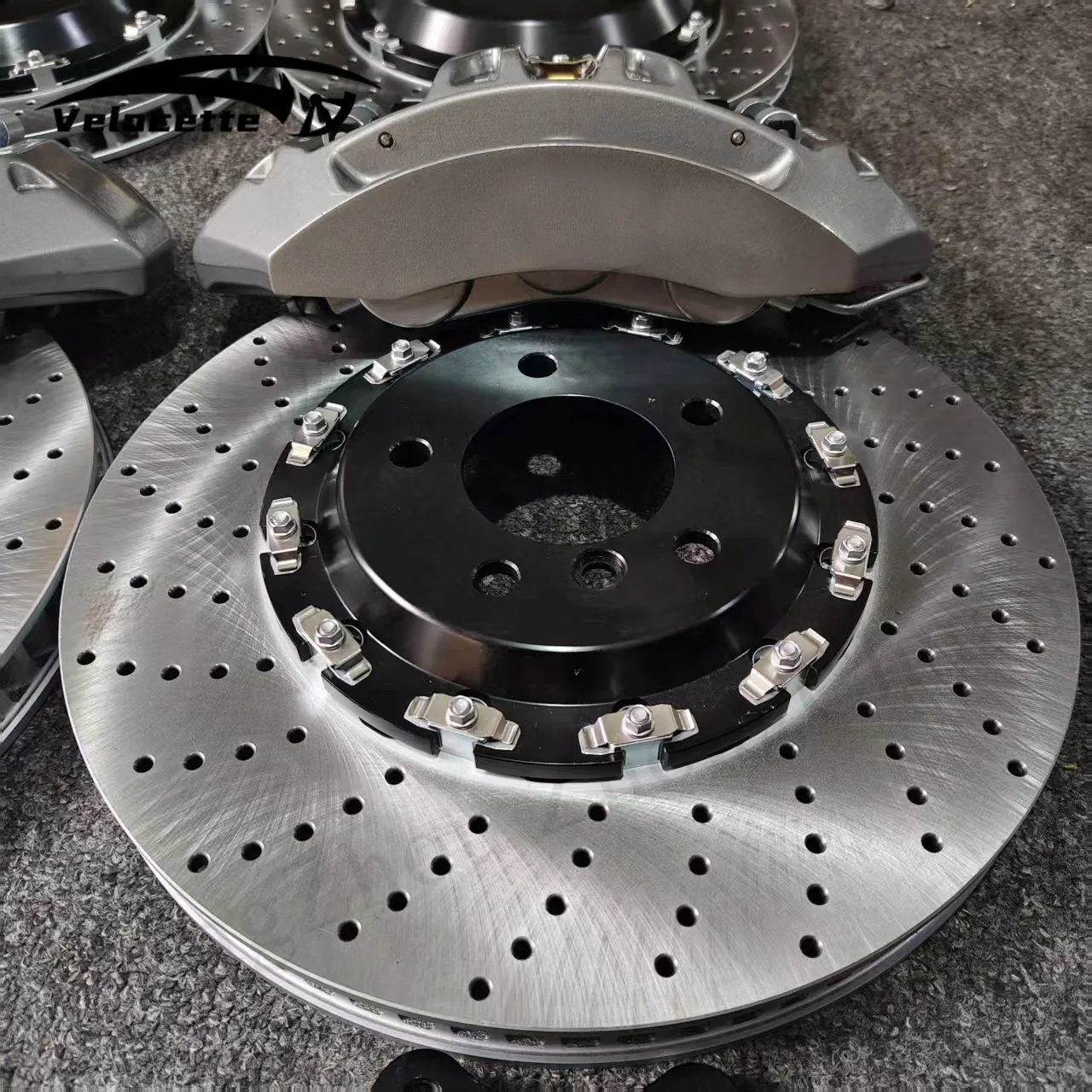 Big 6 Piston Brake Caliper Kit High Carbon Rotor 400 Caliper Customizable Style Color for BMW F30