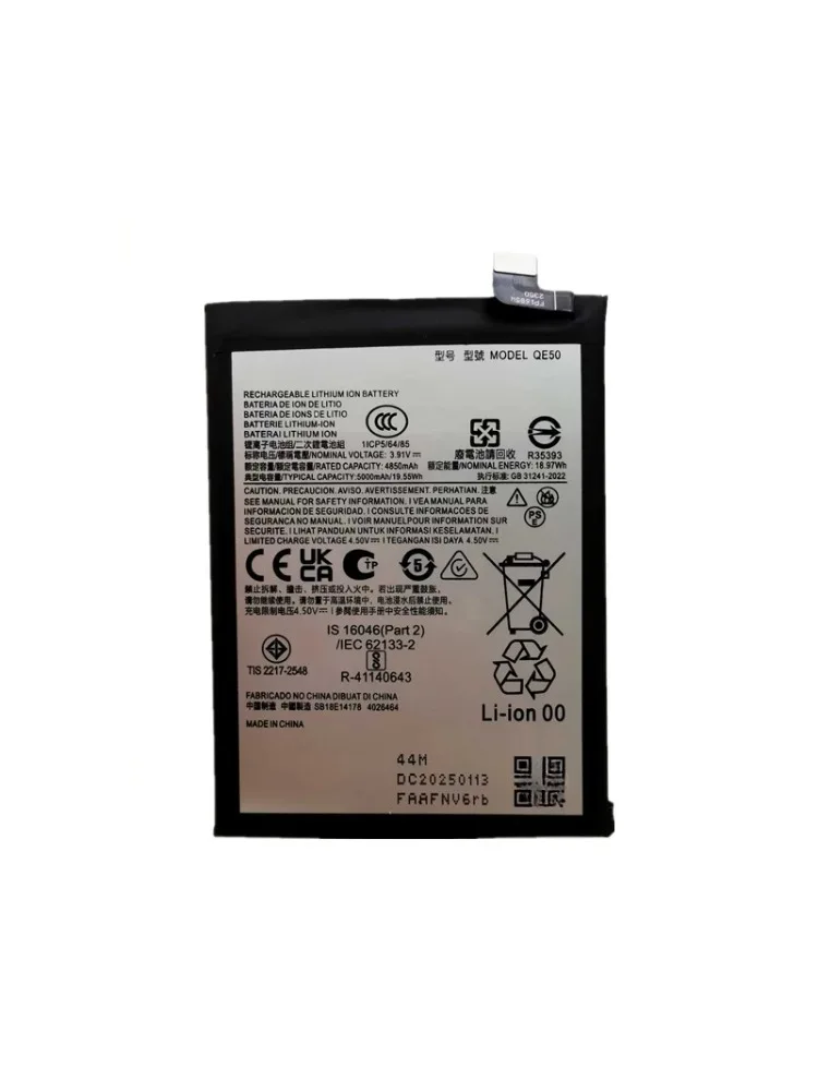 。.for Motorola moto S50Neo G85 5G version XT 2427-4/3 mobile phone battery QE50.。