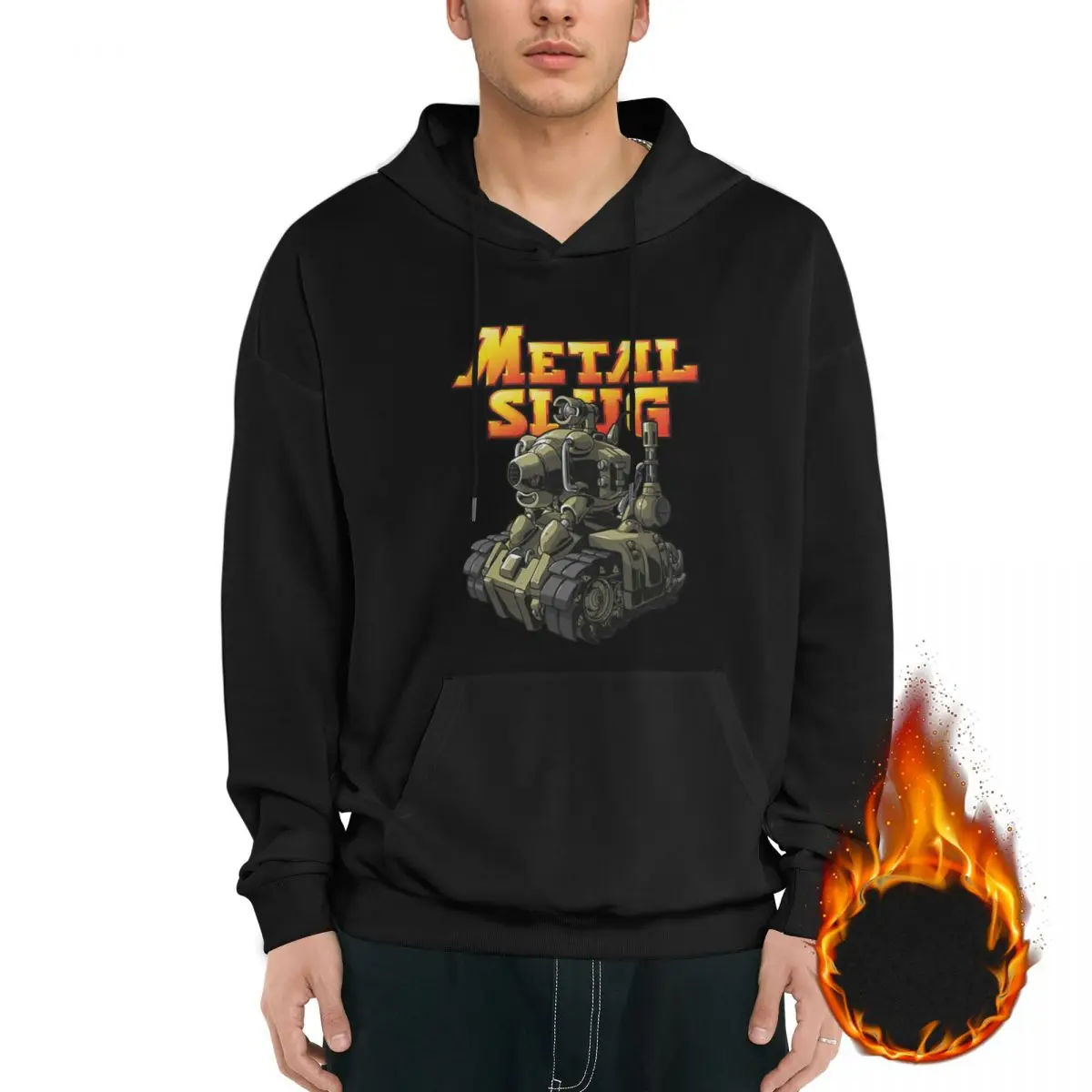 Legendary Metal Slug Retro gaming video games men's winter clothes cheap hoodies streetwear hoodie graphic hoodies for men