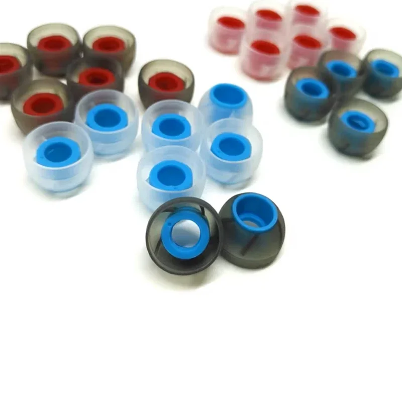 3Pairs Silicone Earbuds 4.5m (L M S) for In-Ear Earphone Earpad with Spirals Eartips Ergonomic Ear Cups for Comfort Fit
