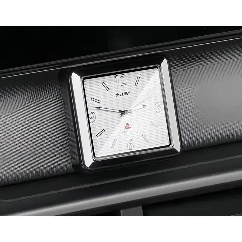 Car Central Control Clock Fit for BYD Leopard 3 Titanium 3 Auto Central Control Luminous High-end Quartz Watch Car Upgrade Parts