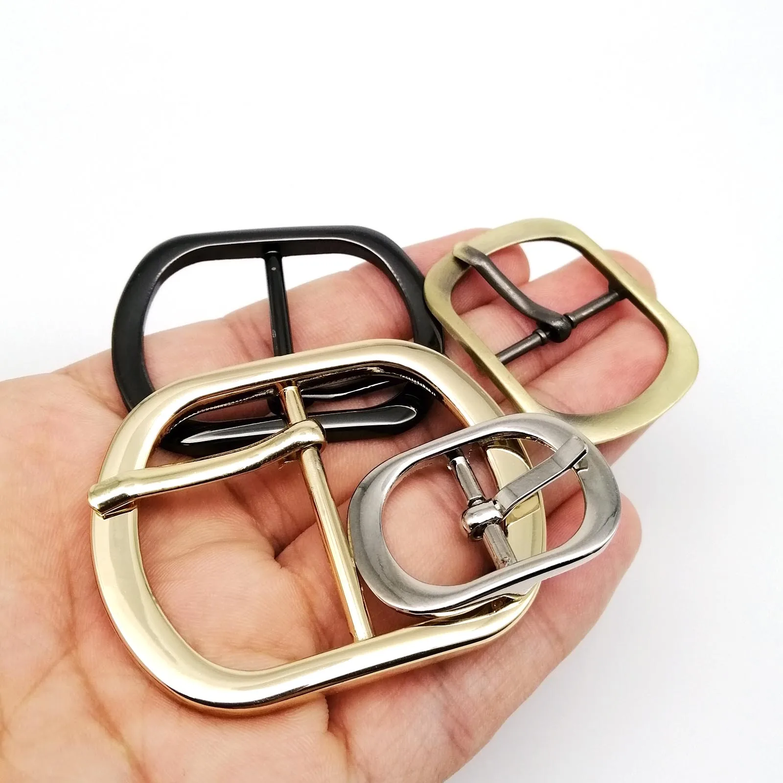 10 Stück Metall innen breit 13/15/20/25/32/38 mm verstellbare Dornschließe Snap Oval Ring Leder Tasche Handtasche Schuh Schultergurt Gürtel Reparatur – Detail 19