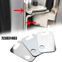 3Pcs Front Lower Door Hinge Washer Пластины для устранения провисания дверей For VAG VW Golf 4 Bora Jetta Touareg 7L5831483