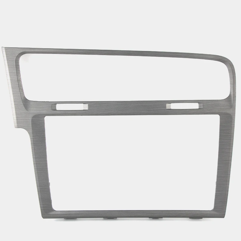 8 inch 9.2 inch Piano Black MIB Frame Radio Panel Decorative Frame For VW Golf 7 MK7 7.5 MK7.5 Gray  /Silvery Screen Bezel