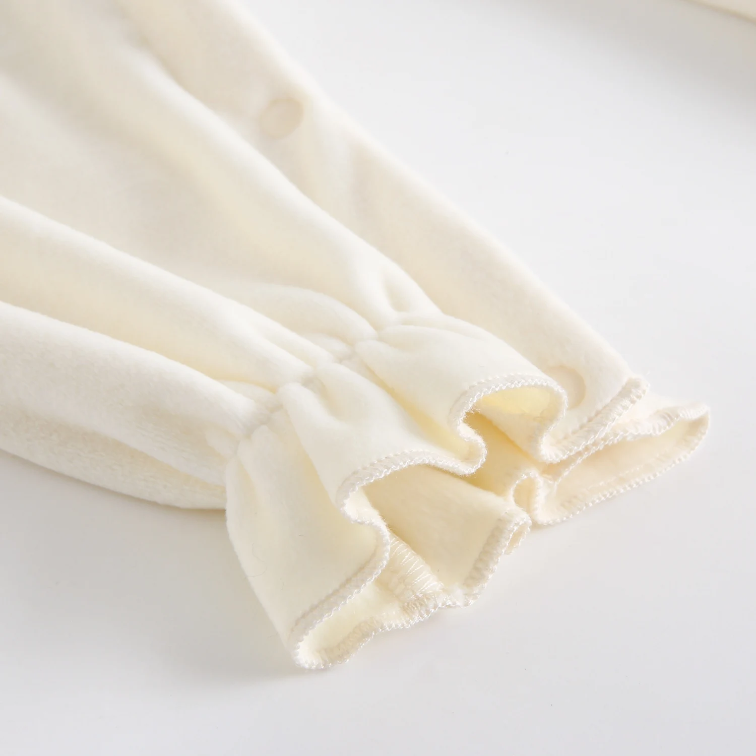 Winter-Baby-Mädchen-Jumpsuits mit langen Ärmeln, niedliche Spitze, verdickte warme Kleidung für Säuglinge – Detail 8