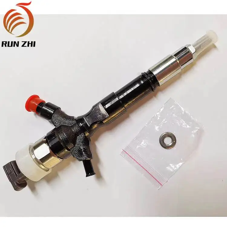 With Nozzle DLLA155P1025 For 1KD-FTV 2KD-FTV Diesel Fuel Common Rail Injector 23670-30220