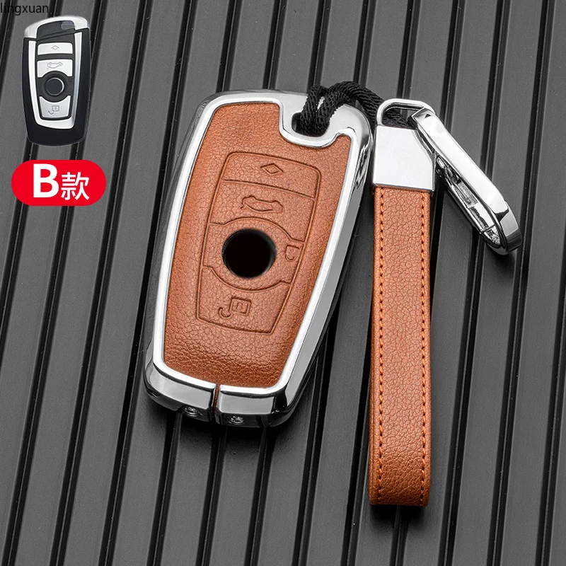 Car Key Case Cover Key Bag For Bmw F20 F30 G20 f31 F34 F10 G30 F11 X3 F25 X4 I3 M3 M4 1 3 5 Series Accessories Car-Styling