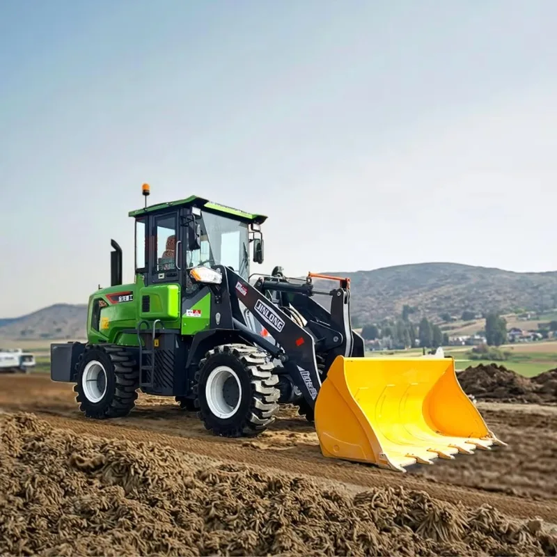 Customized 5 Ton  Wheel Loader Diesel Engine Mini Front End Wheel Loader Bucket wheel Backhoe Loader  For Farming Agricultural
