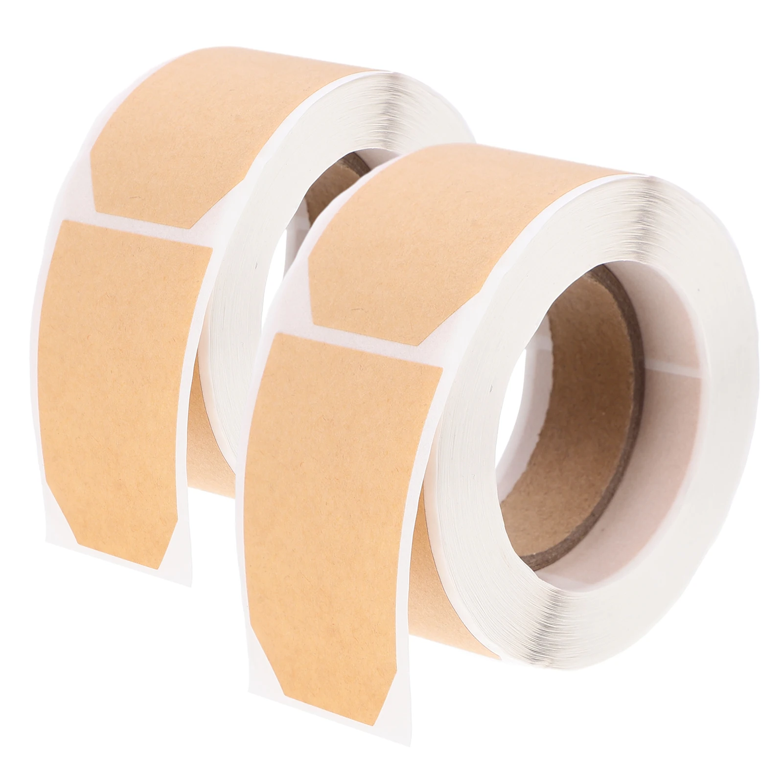

2 Rolls Blank Name Stickers Classification Marking Tapes Self-Adhesive Label Stickers For Home Organization Sorting Tags