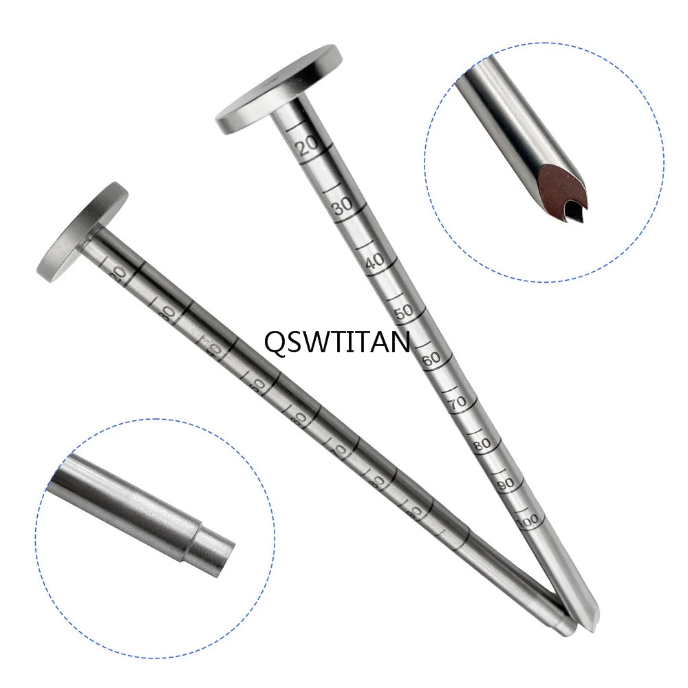 الفولاذ المقاوم للصدأ قابل للتعديل C-نوع دليل الحفر البصر لرباط الركبة الكتف Aimer أدوات العظام #3