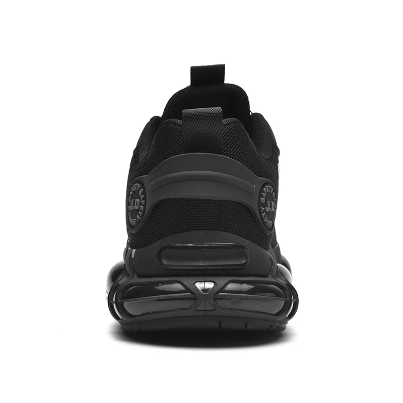 Zapatos de trabajo de seguridad con punta de acero para hombre, calzado protector resistente a pinchazos, resistente a impactos, ligero y duradero de grado industrial