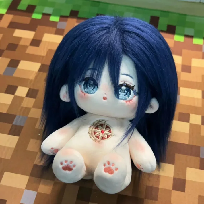 

20 см аниме Laid-Back Camp Shima Rin, милая кукла для косплея, хлопковое платье для тела, одежда, хлопковый подарок на Рождество