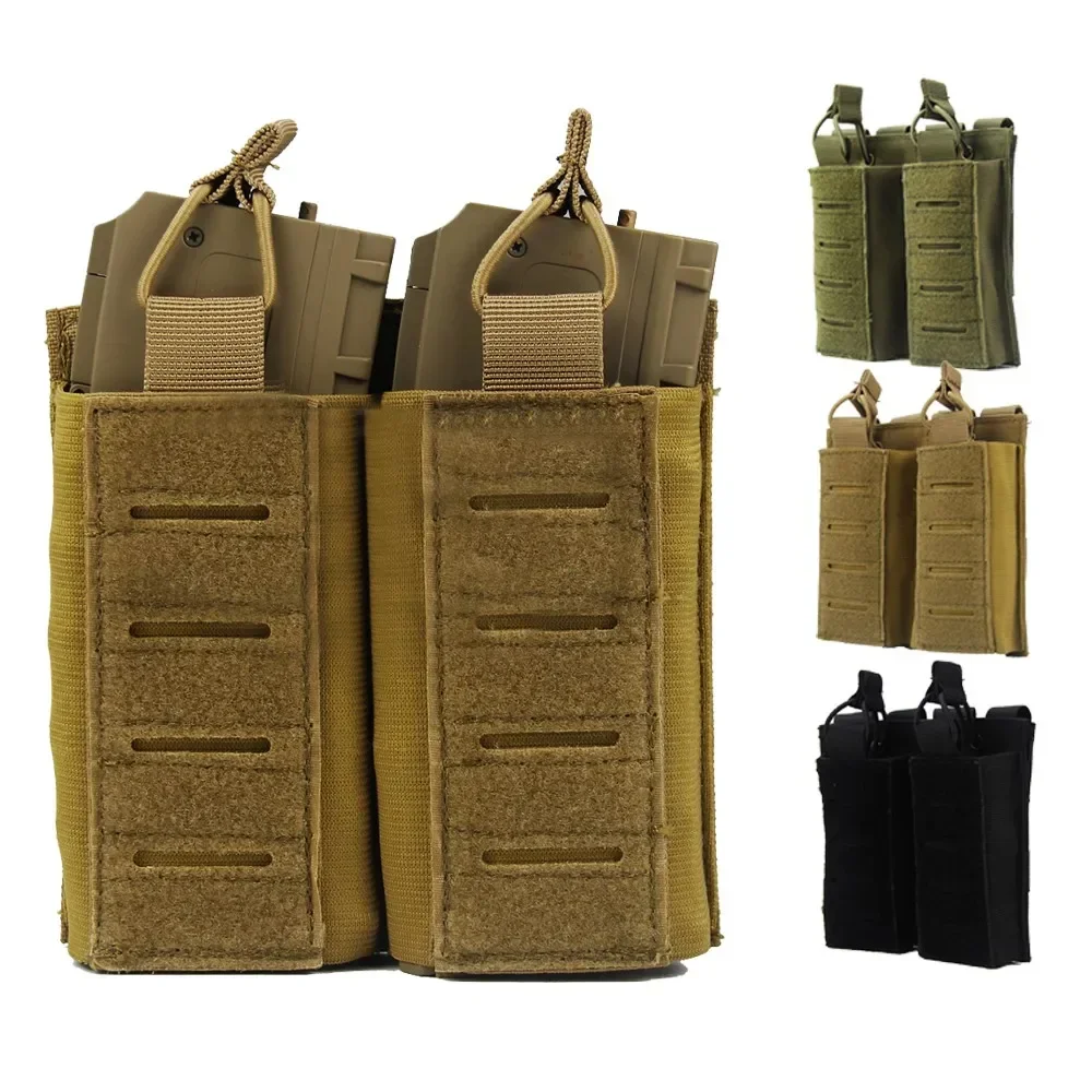 

Tactical Molle Magazine Pouch Rifle Pistol Double Mags Bag Cartridge Pouches Hunting Paintball Mag Holder Carrier