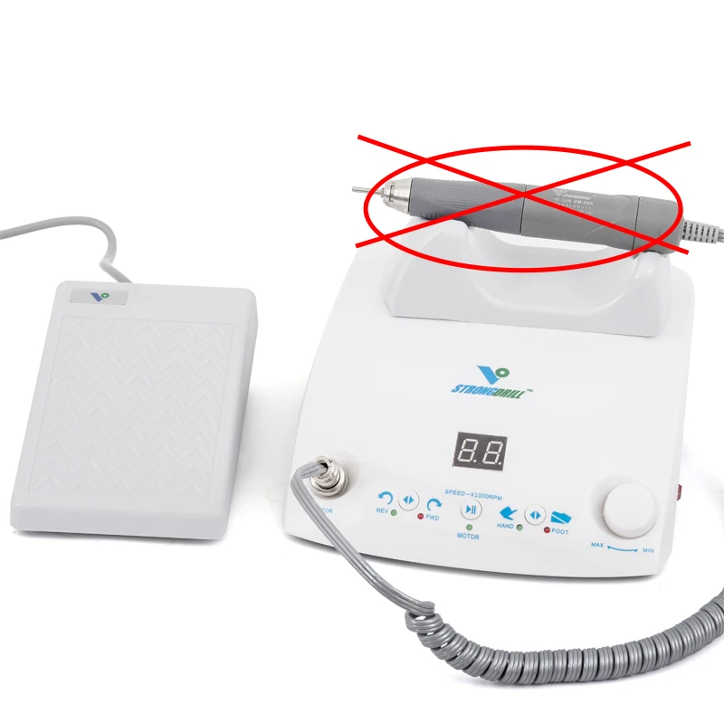 Gratis Levering 50000Rpm Tandheelkundige Laboratorium Microcomputers Sieraden Jade Gepolijst Borstelloze Handstuk Snelheid Scooter Qz60 + Q9