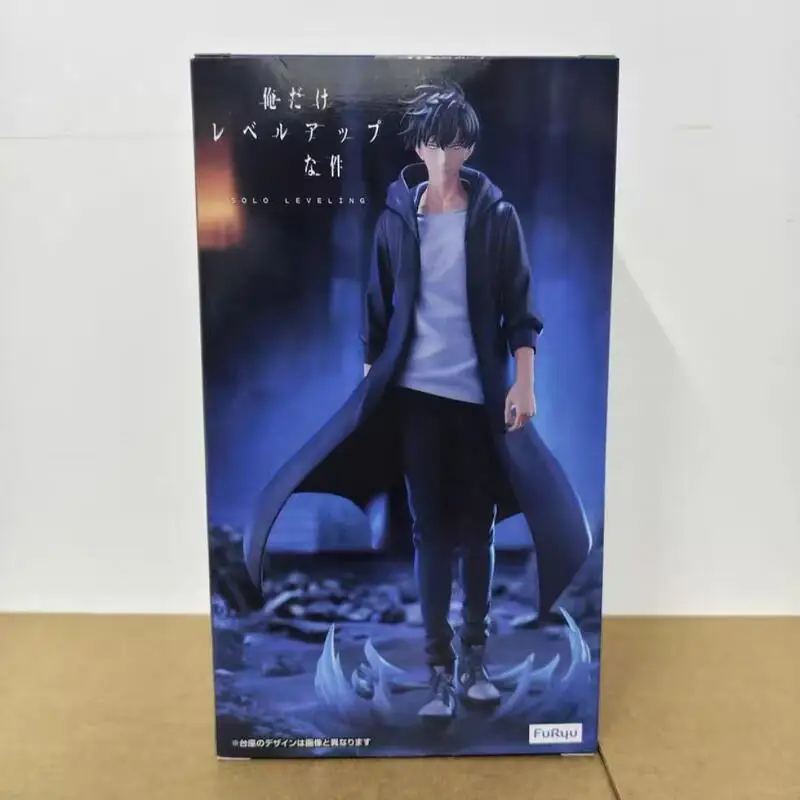정품 오리지널 퓨리유 솔로 레벨링 트리오-트라이-잇 피규어 성진우 재고 있음 애니메이션 피규어 모델 데스크탑 장식품 장난감 선물 인형