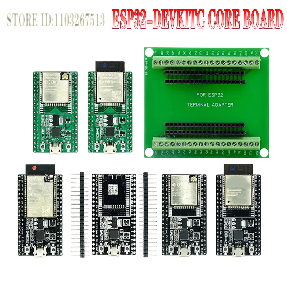 ESP32-DevKitC core board ESP32 development board ESP32-WROOM-32D ESP32-WROOM-32U