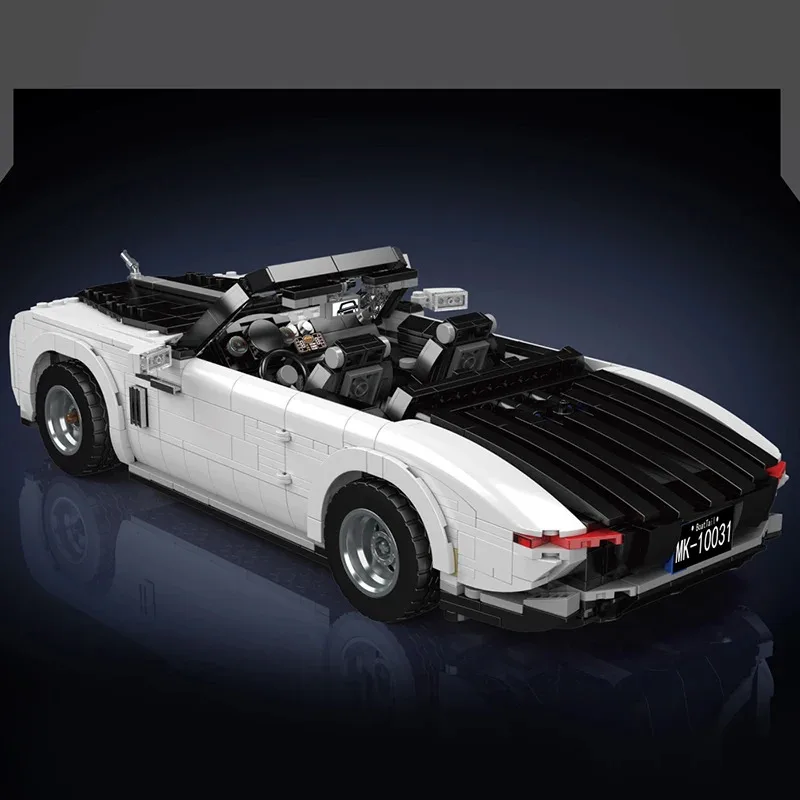 

Mould King 10031 Technical Car Building Block The MOC Wraith Oldtime Car Model Assembly Sport Car Brick Toys Kids Christmas Gift