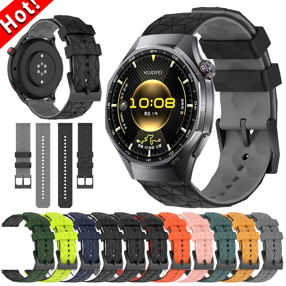 Sportliches Silikonarmband für HUAWEI WATCH GT 6 Pro GT6 22mm Band für HUAWEI WATCH 3 4 Pro 5 Ultimate GT5 GT4 GT3 46mm Armband