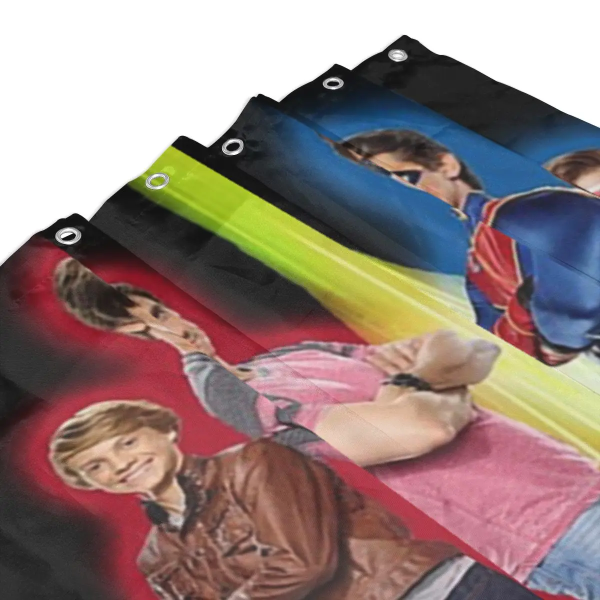 

Henry Danger Secret Identities Shower Curtain Bathroom Polyester Waterproof Bath Curtains with Hooks