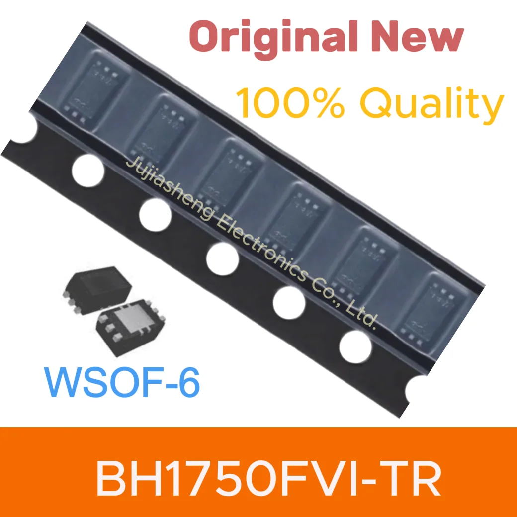 (10pcs) BH1750FVI-TR WSOF6  New original Optical Environmental Sensors IC Electronic Component  integrated circuit