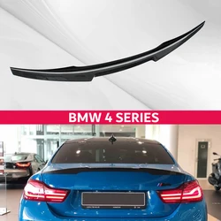 Topteng Car Rear Trunk Spoiler Carbon Fiber Black for BMW 4 Series F32 F33 F36 G22 2013-2020 2021 2022 Accessories for Vehicles