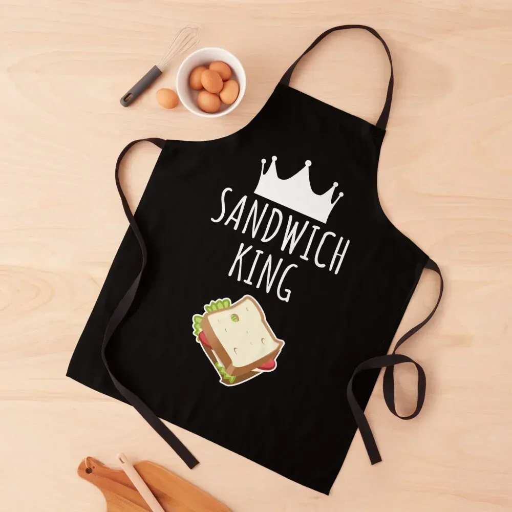 Sandwich King Apron kindergarten teacher chef costume Apron