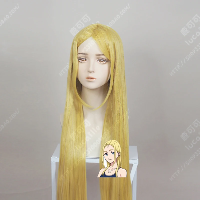 

Anime Summer Time Rendering Wigs Kofune Ushio Cosplay Wig Blond wig Summer Time Rendering Kofune Ushio Wig 80cm