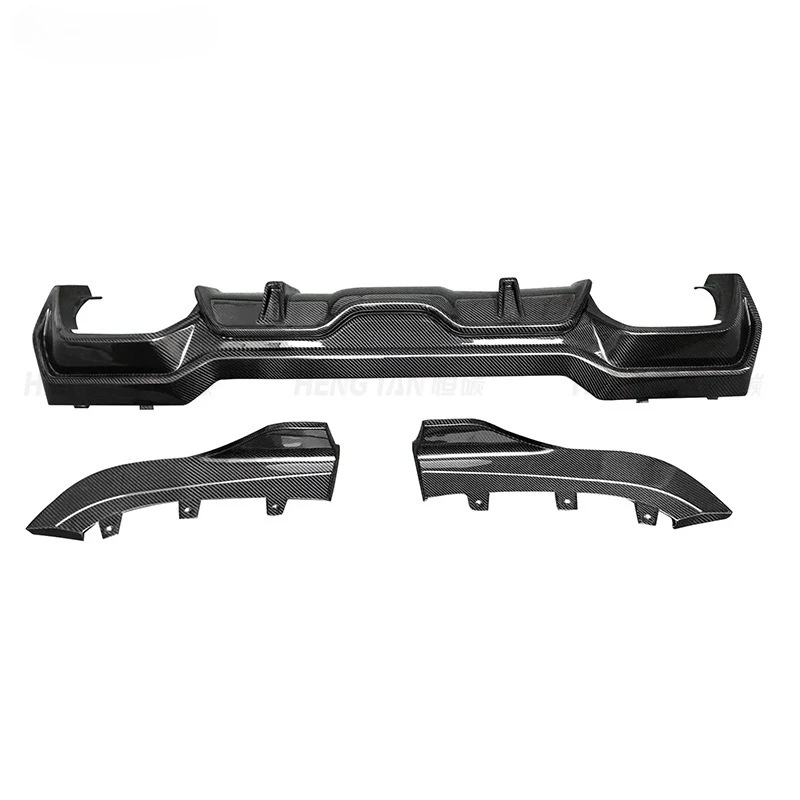 

Suitable for BMW 4 Series G22 G23 carbon fiber modified three-stage rear lip rear bumper lower lip rear shovel