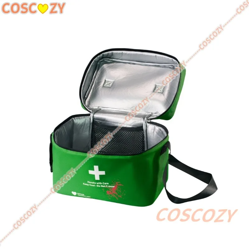 Movie Resident Evil Bryan Cosplay Bag Green First Aid Kit Storage Bag Lightfoot Medical Transport Halloween Women Men Props