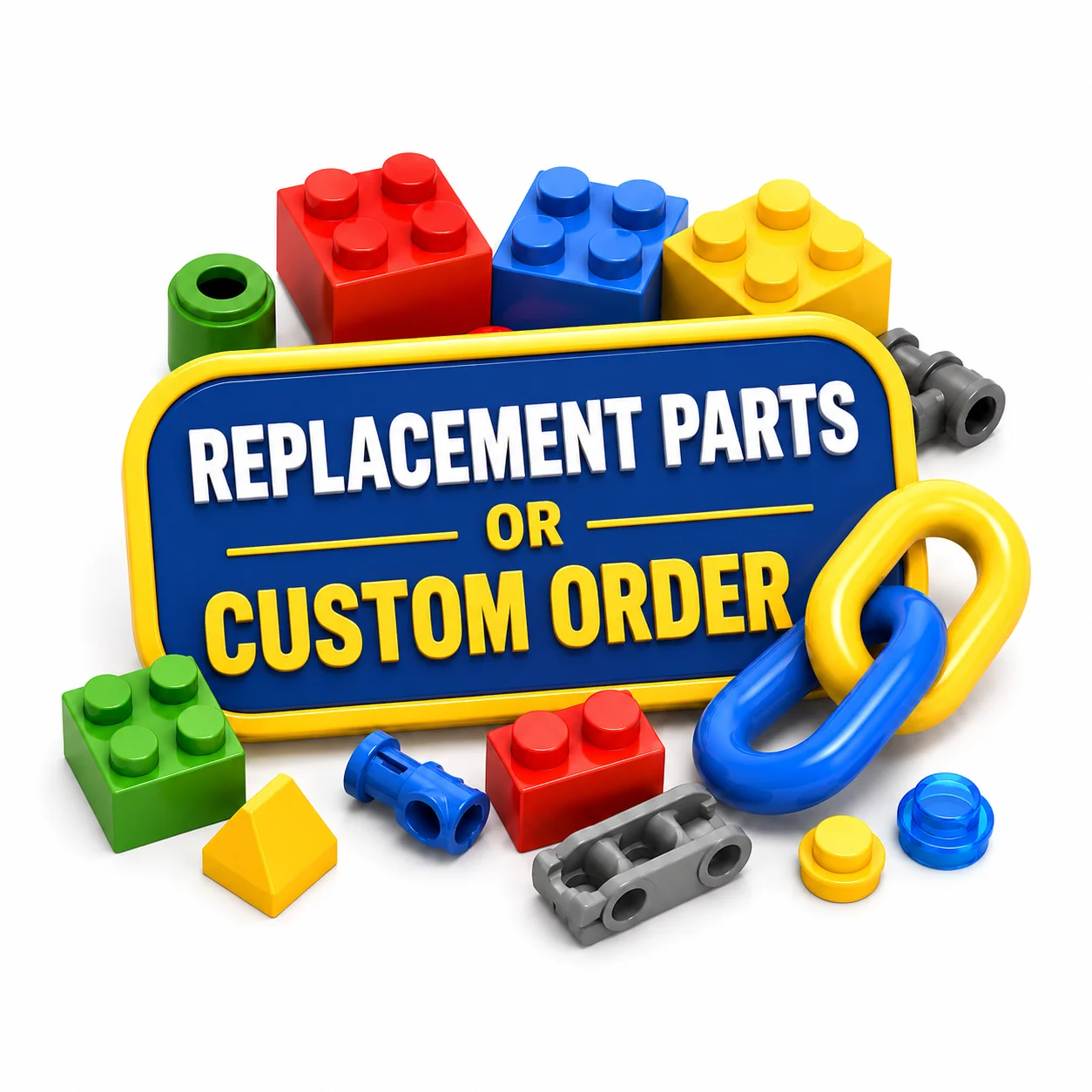 MOC Custom Building Blocks & Replacement Parts – Please Contact Customer Service