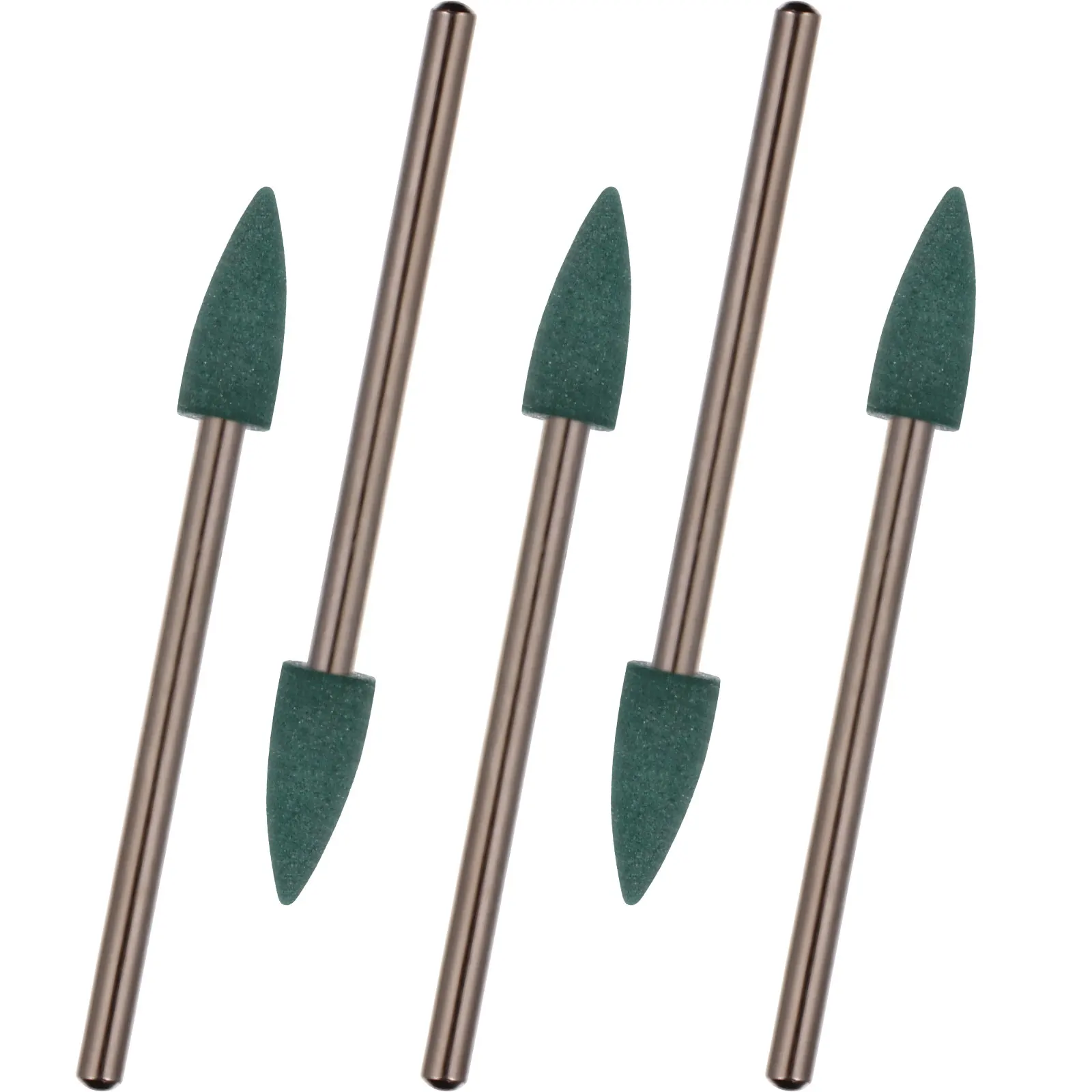

5 Pcs Polishing Grinding Heads for Rotary Tools Stone Deburring Bits Low Noise Little Dust Anti Rust Metal Non Metal Compatible