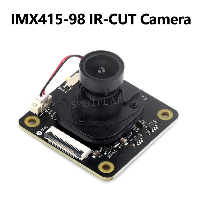 Luckfox RK3576 IMX415 IR-CUT Camera Full color 98Degree FOV Wide Angle 8MP 3840x2160 Pixels