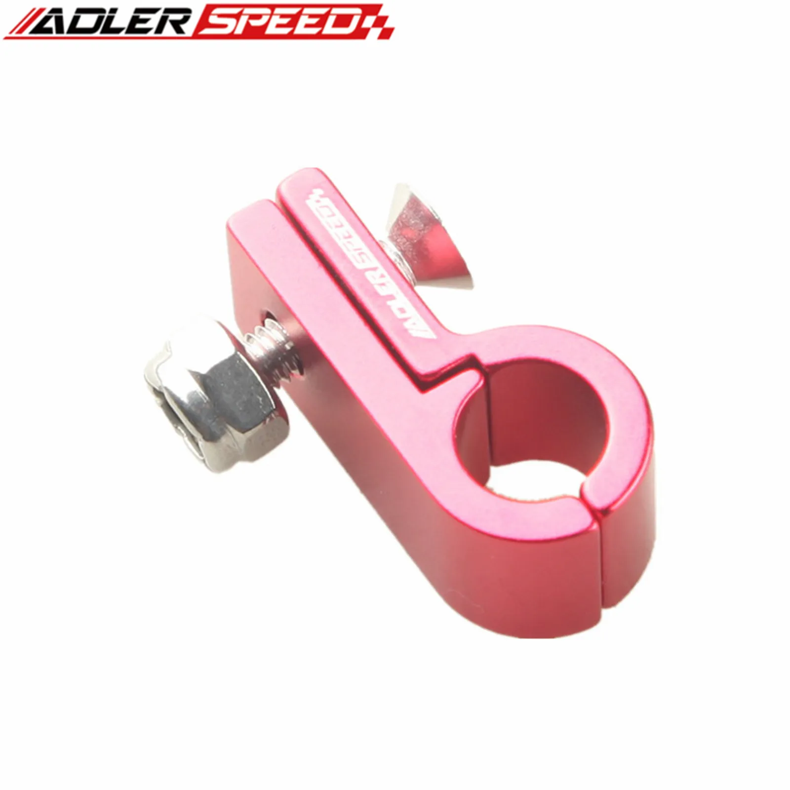 ADLERSPEED-Aluminum Line Hose Clamp, Red, ID, 4.8mm, 6.4mm, 7.9mm, 9.5mm, 11.1mm, 14.3mm, AN3, AN4, AN5, AN6