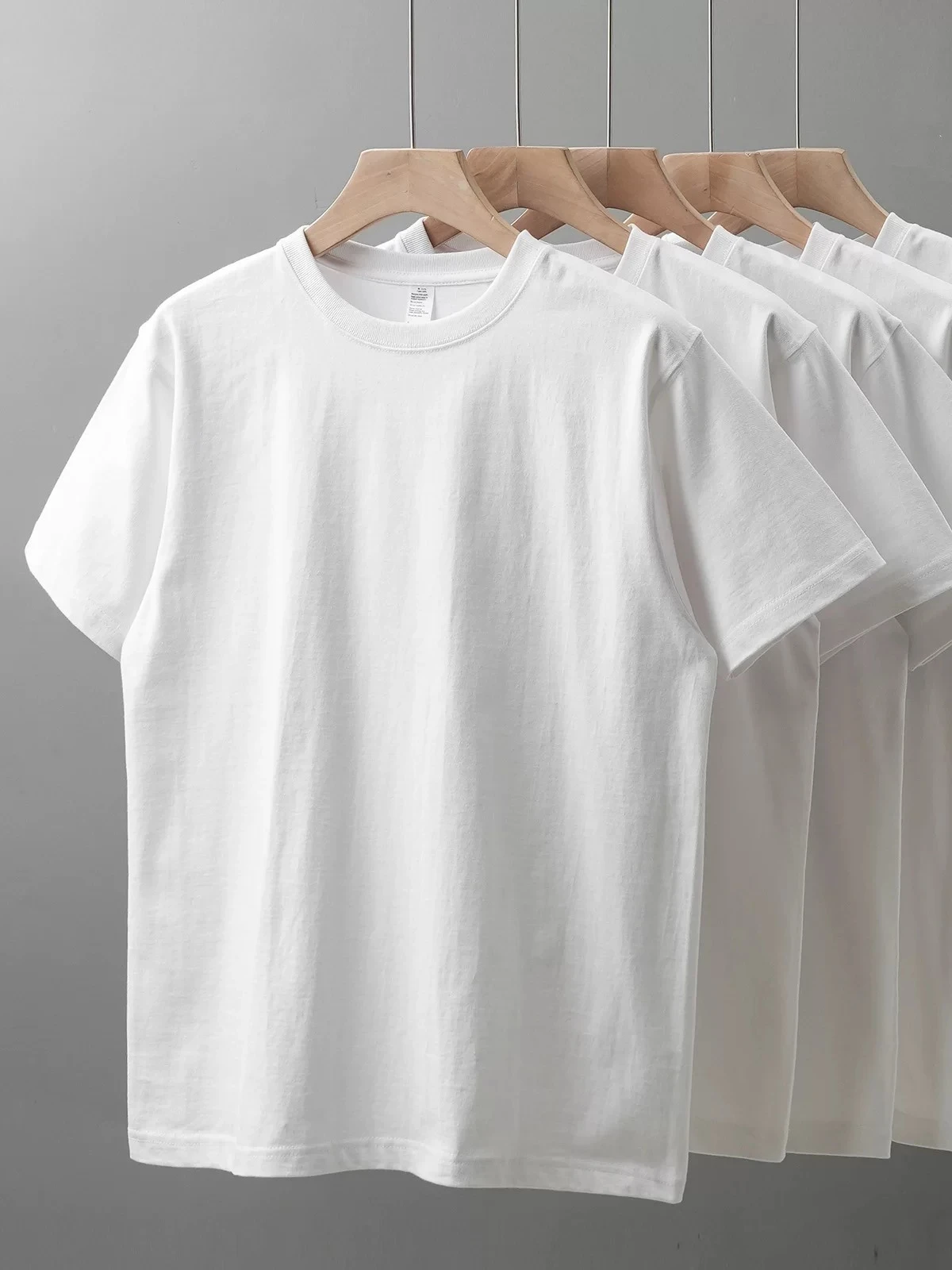 

Летние мужские и женские хлопковые футболки, однотонные, без принта, с круглым вырезом, с коротким рукавом, парные, белые, топы, одежда