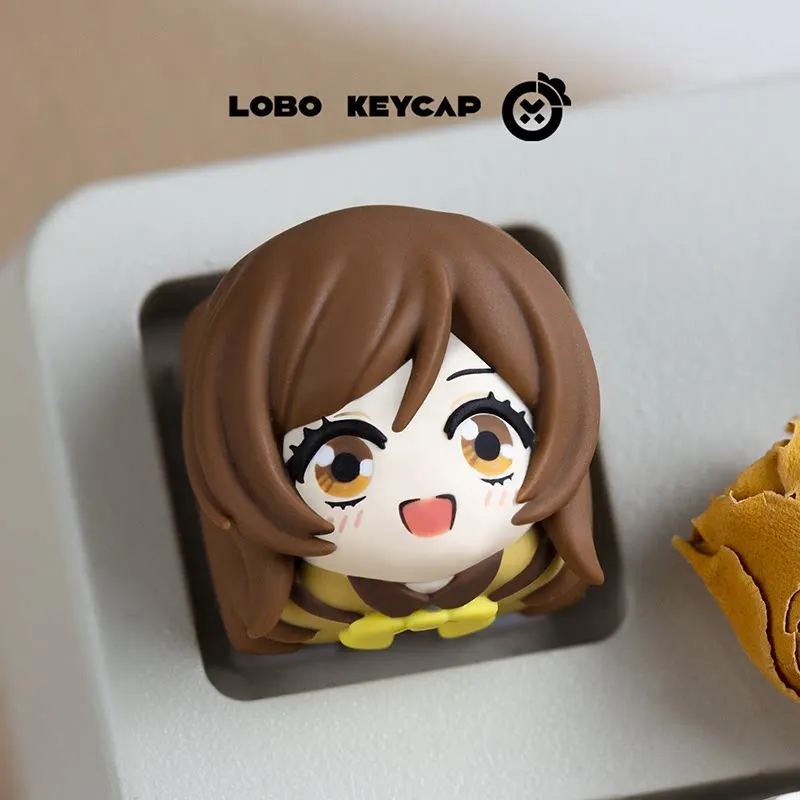 

Diy Goddess Story Kamisama Love Mechanical Keyboard Keys Cross-Axis Mechanical Keyboard Pc Personalized Keycaps Gift Toys