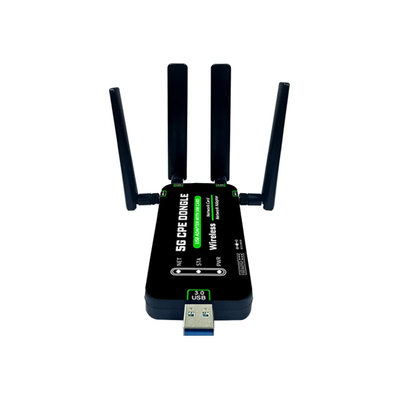 New 5G CPE 5G Dongle with SIM8202G/RM520N-GL/RM502Q-GL module external Antenna USB Dongle