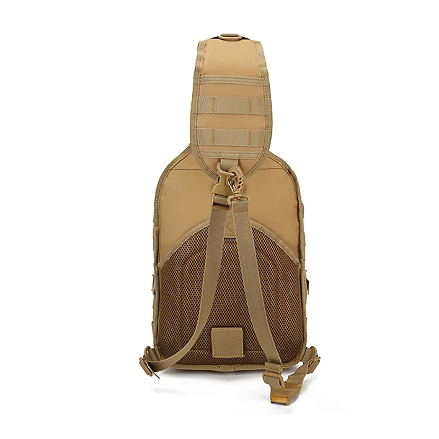Taktyczna Wojskowa Torba Sling Męska Mała Sling Rover Torba na Ramię Molle Outdoor Camping Wędrówki Plecak Jednodniowy Myślistwo Torba Crossbody